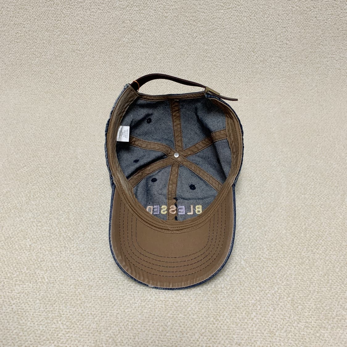 Blessed Vintage Denim Baseball Cap 상품이미지6