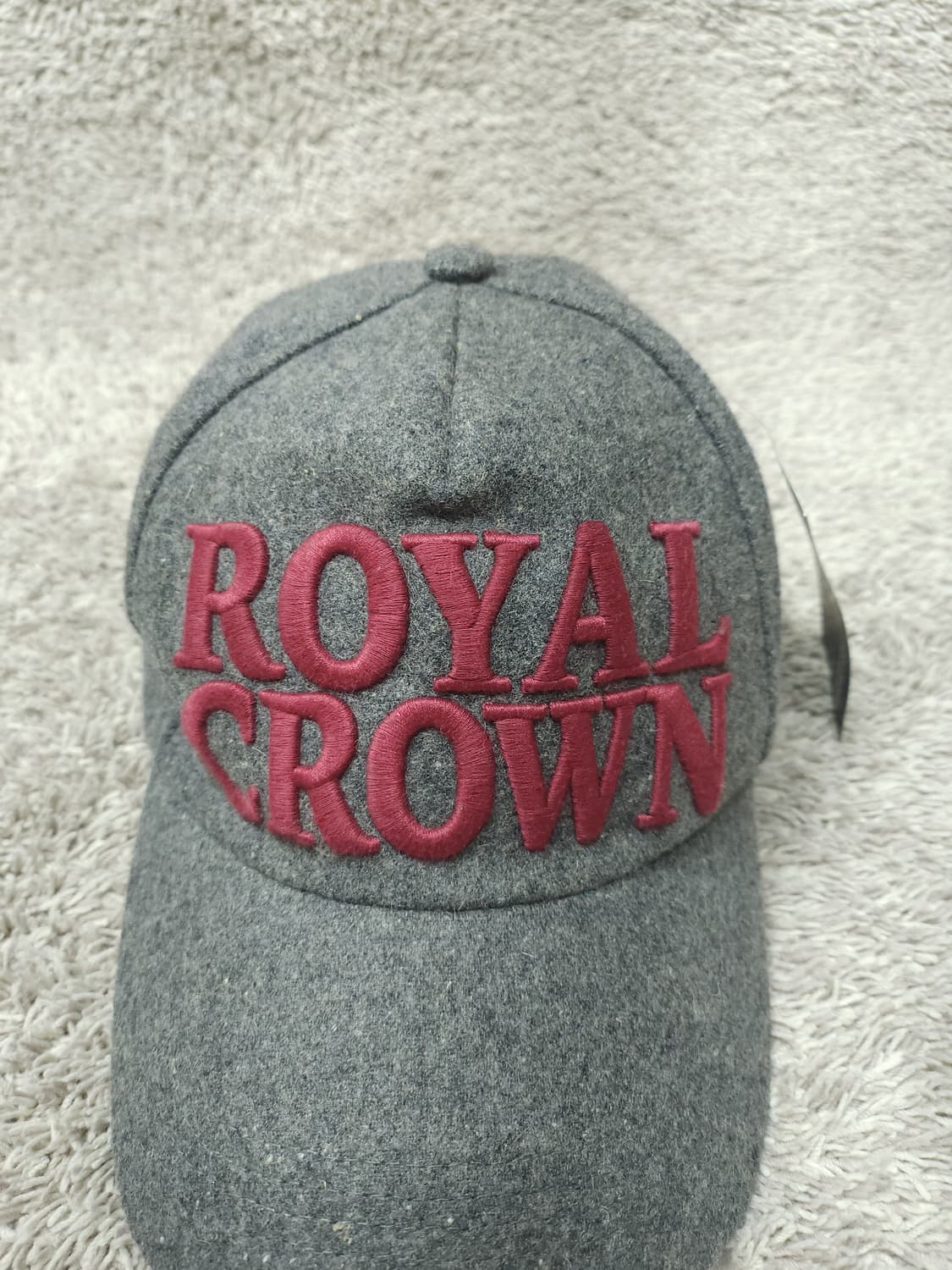 팀메이저 로얄크라운 울 혼방 볼캡 모자 새제품 상품이미지2