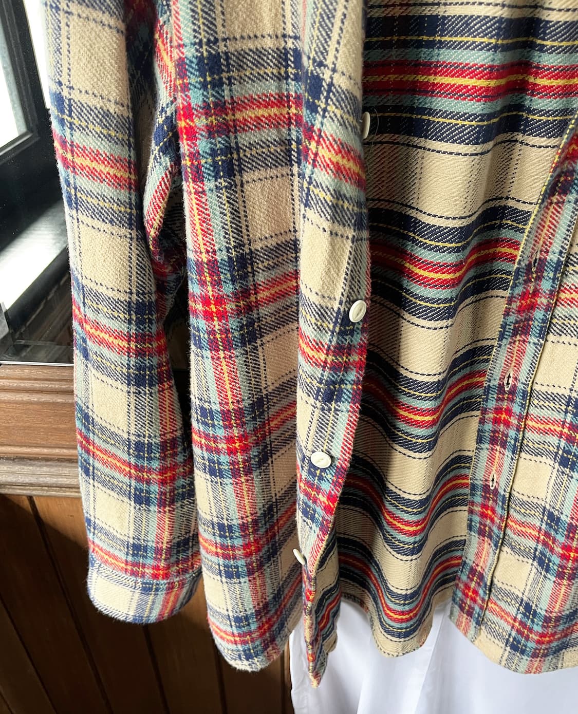 BEAMS BOY exclusive fabric check shirt 상품이미지7