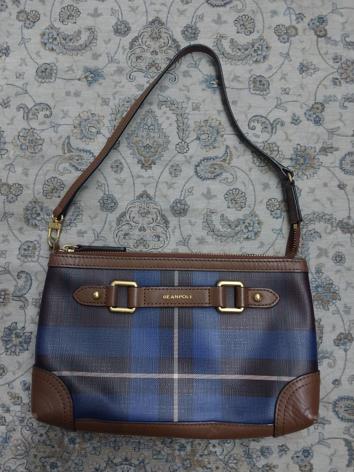 빈폴 미니 체크 숄더백 F 상품이미지1