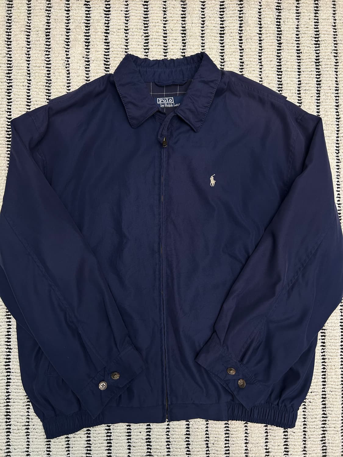 폴로(Polo)랄프로렌 네이비 코튼 자켓 상품이미지1