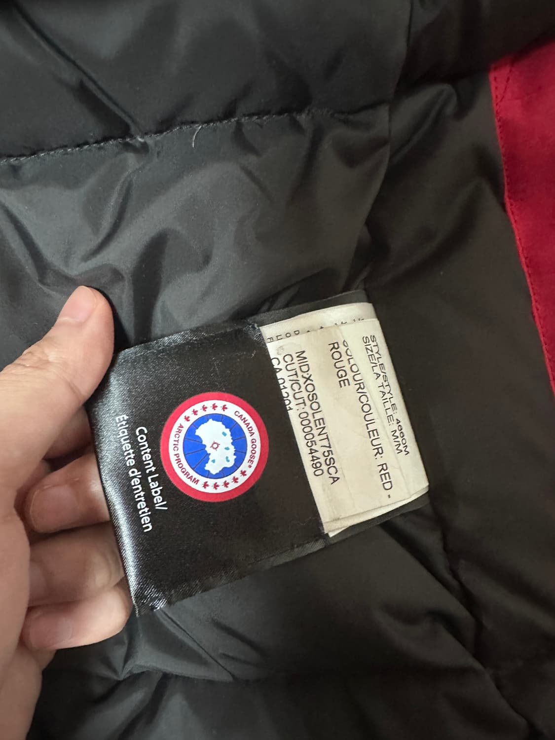 캐나다구스 익스페디션 패딩 레드 상품이미지8