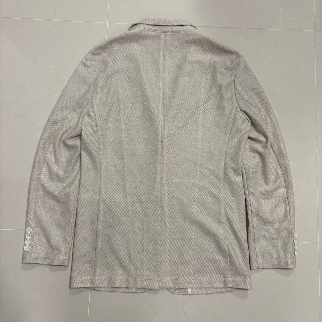 정품 시리즈 에피그램 베이지 린넨 블레이저 자켓 상품이미지4