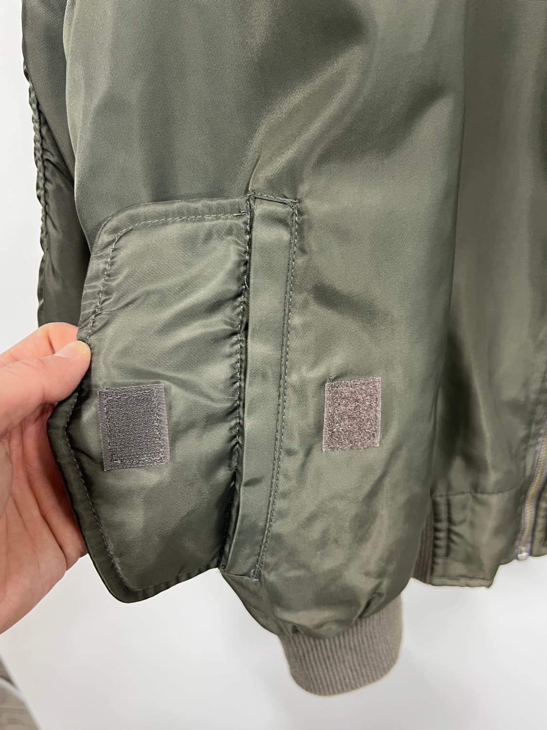 샤인 빈티지 빅사이즈 항공자켓 상품이미지3