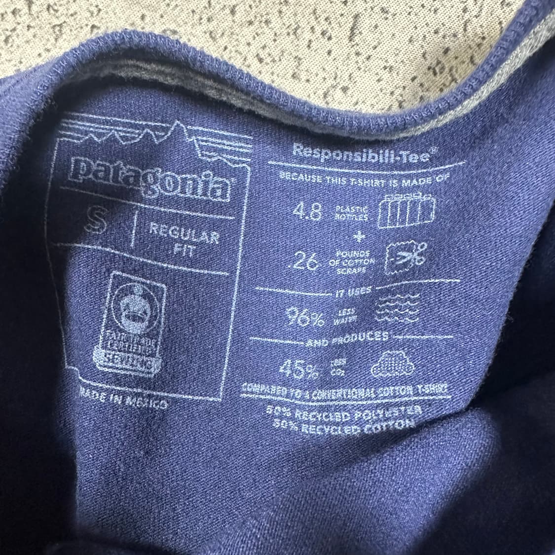 ✨ (바배) 파타고니아 네이비 롱슬리브 상품이미지3