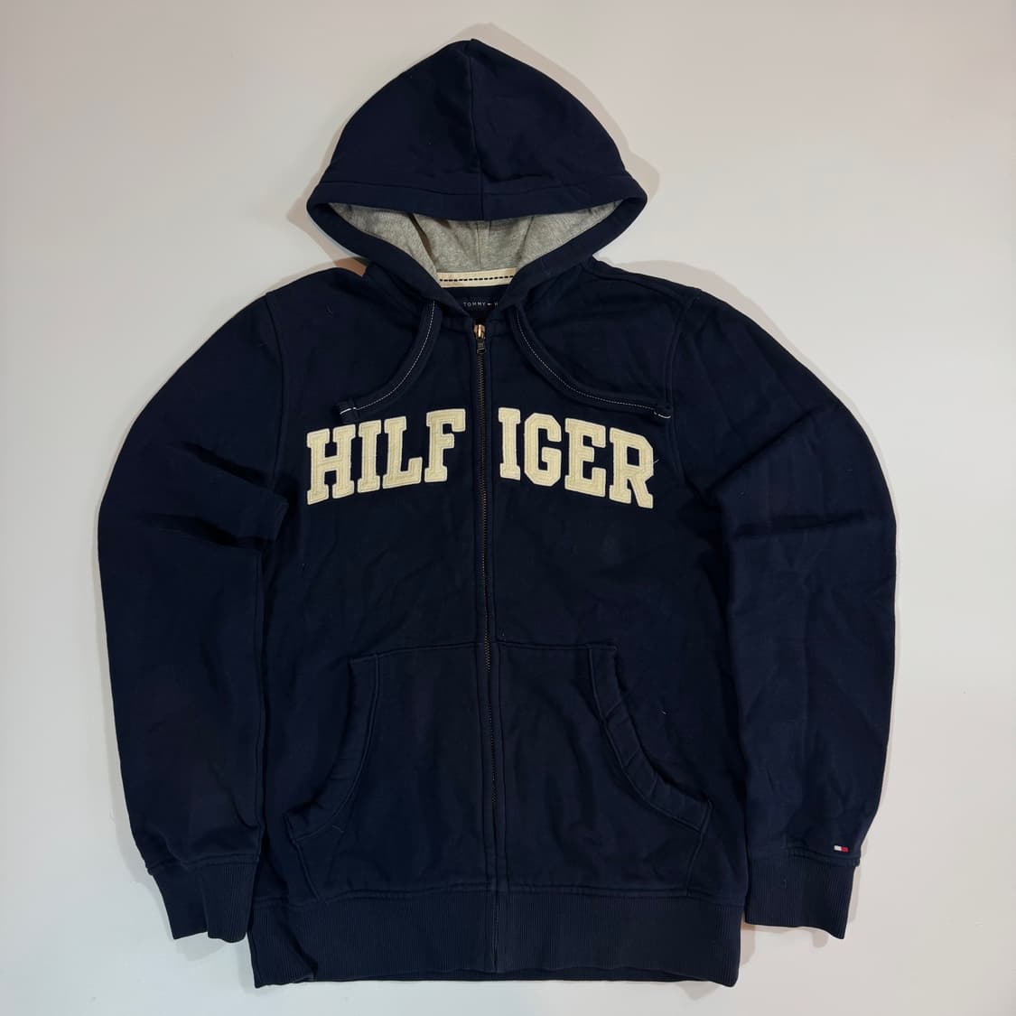 타미힐피거 네이비 후드집업 상품이미지1