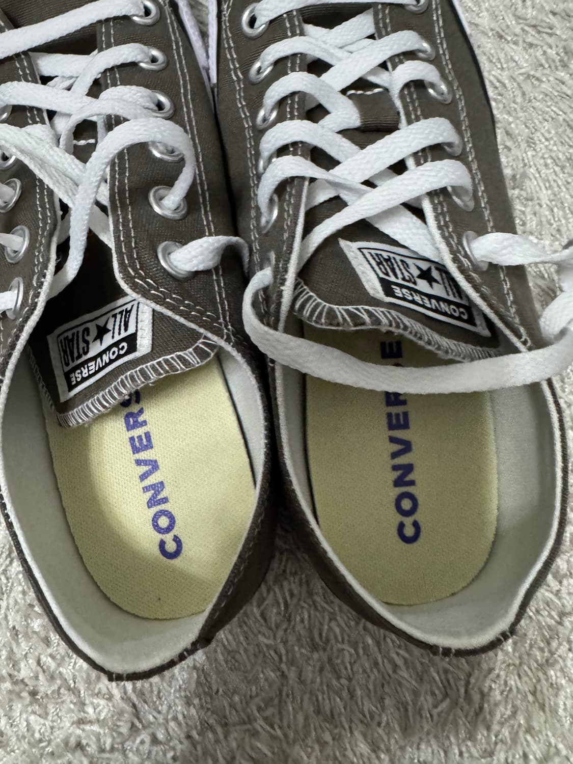 [265] 컨버스 척테일러 올스타 클래식 로우 차콜 상품이미지4