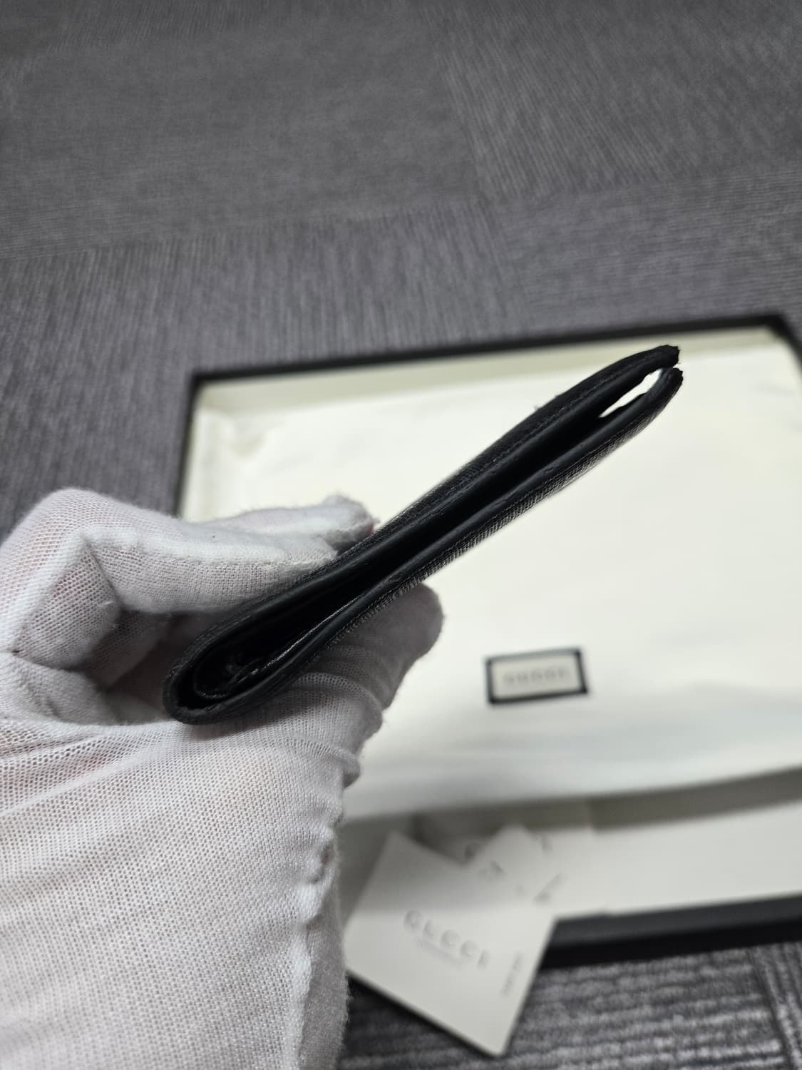 [특가][정품] 구찌 웹삼선 반지갑 상품이미지4