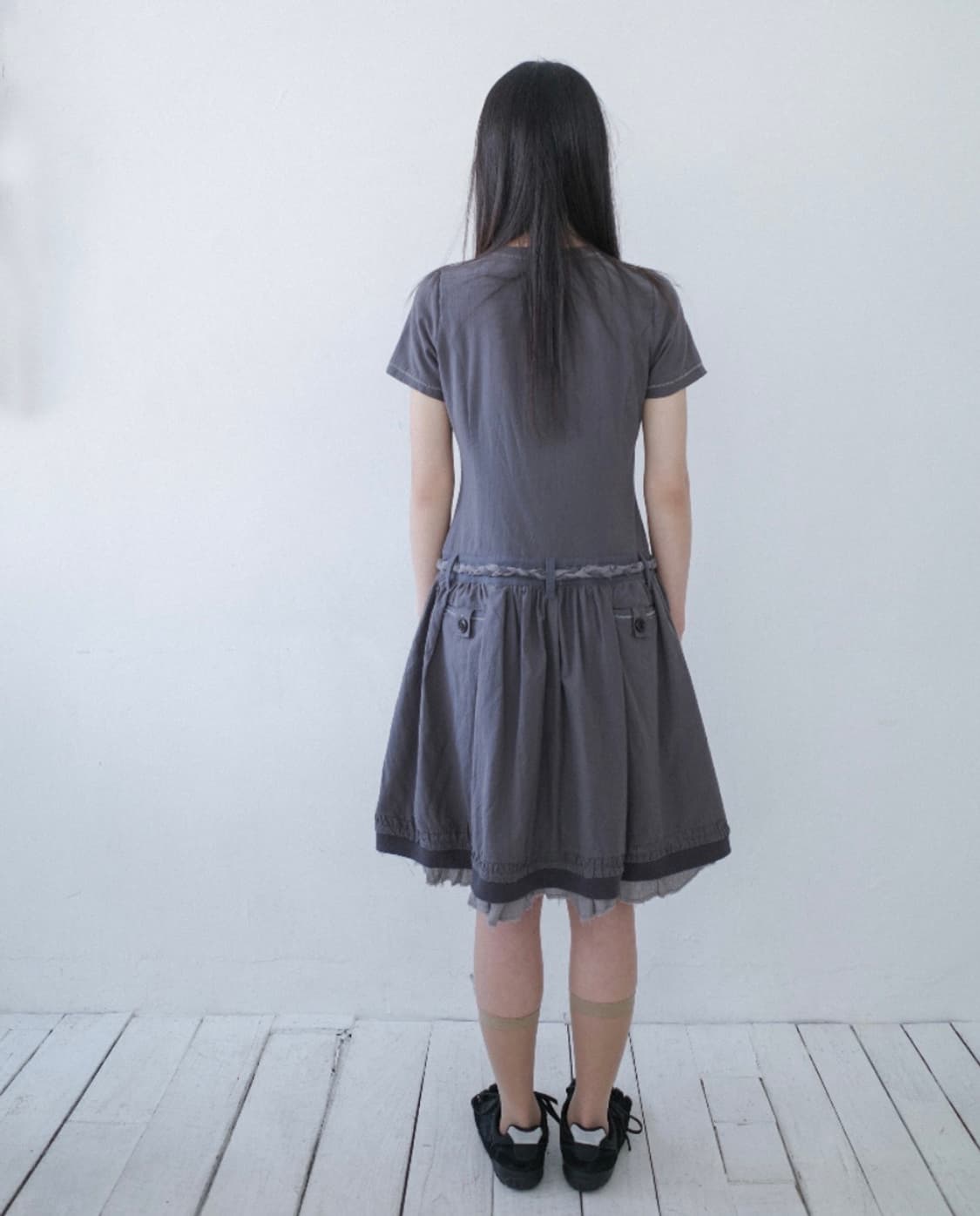 sankofa puella Buttonette french dress 상품이미지3