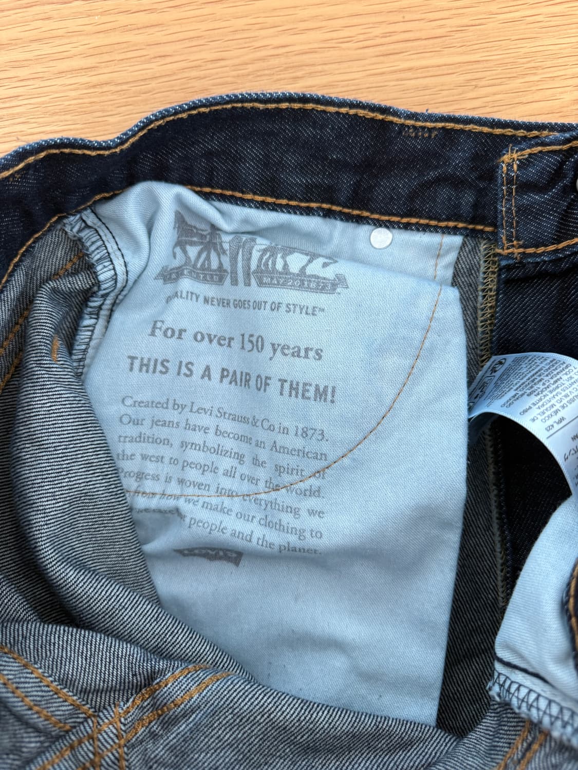 리바이스(Levi's) 578 데님 팬츠 상품이미지7