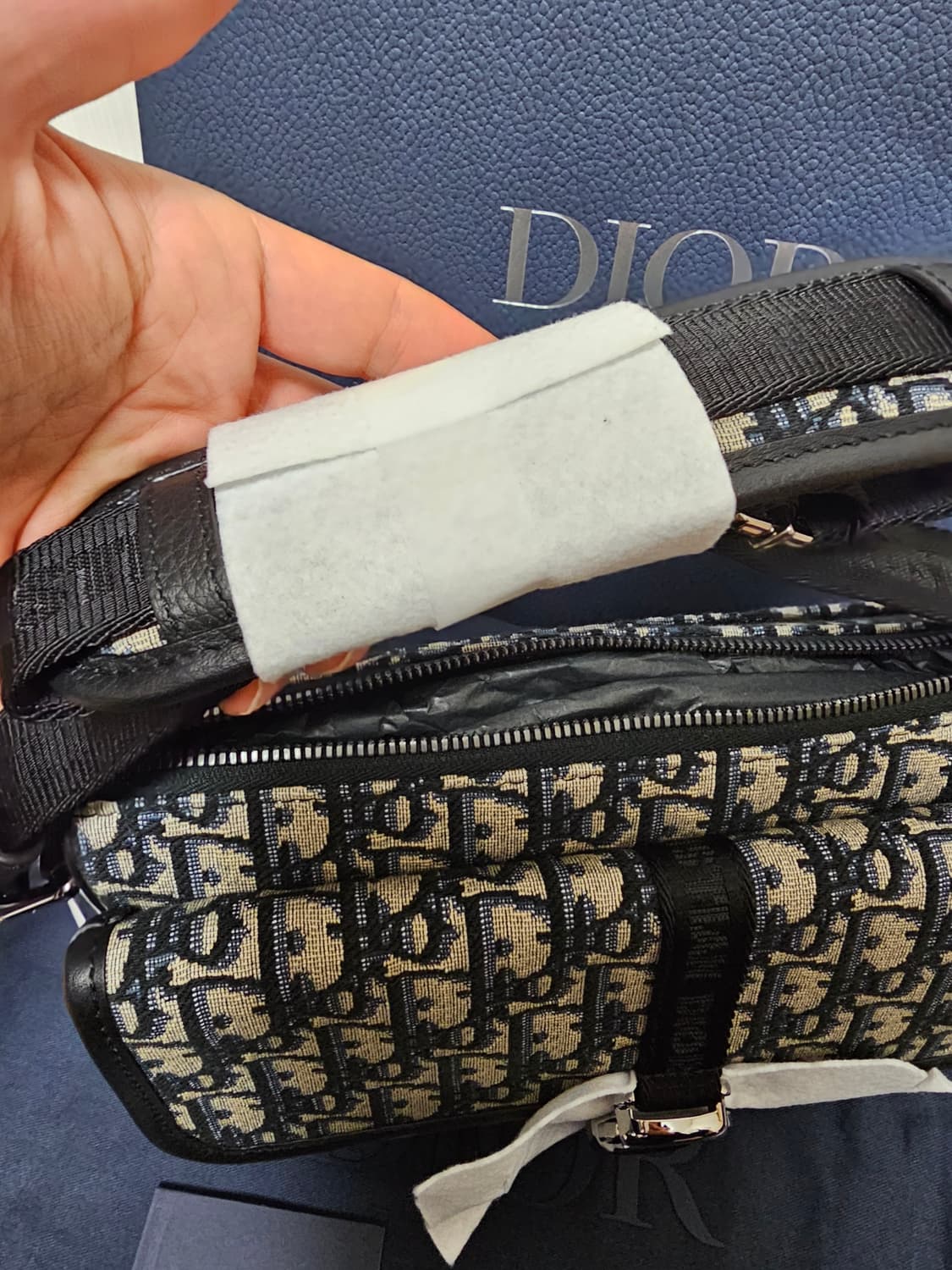 디올 오블리크 신형 버클 8 메신저백 크로스백 (새상품) 상품이미지10