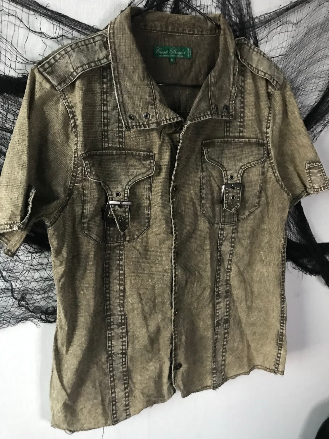 00s mood pocket halfsleeve shirts 상품이미지2