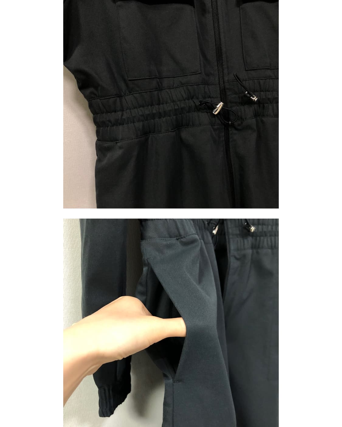 나이키 여성 신축성 좋은 유틸리티 스우시 카고 우븐 점프수트 _ 블랙 M 상품이미지6