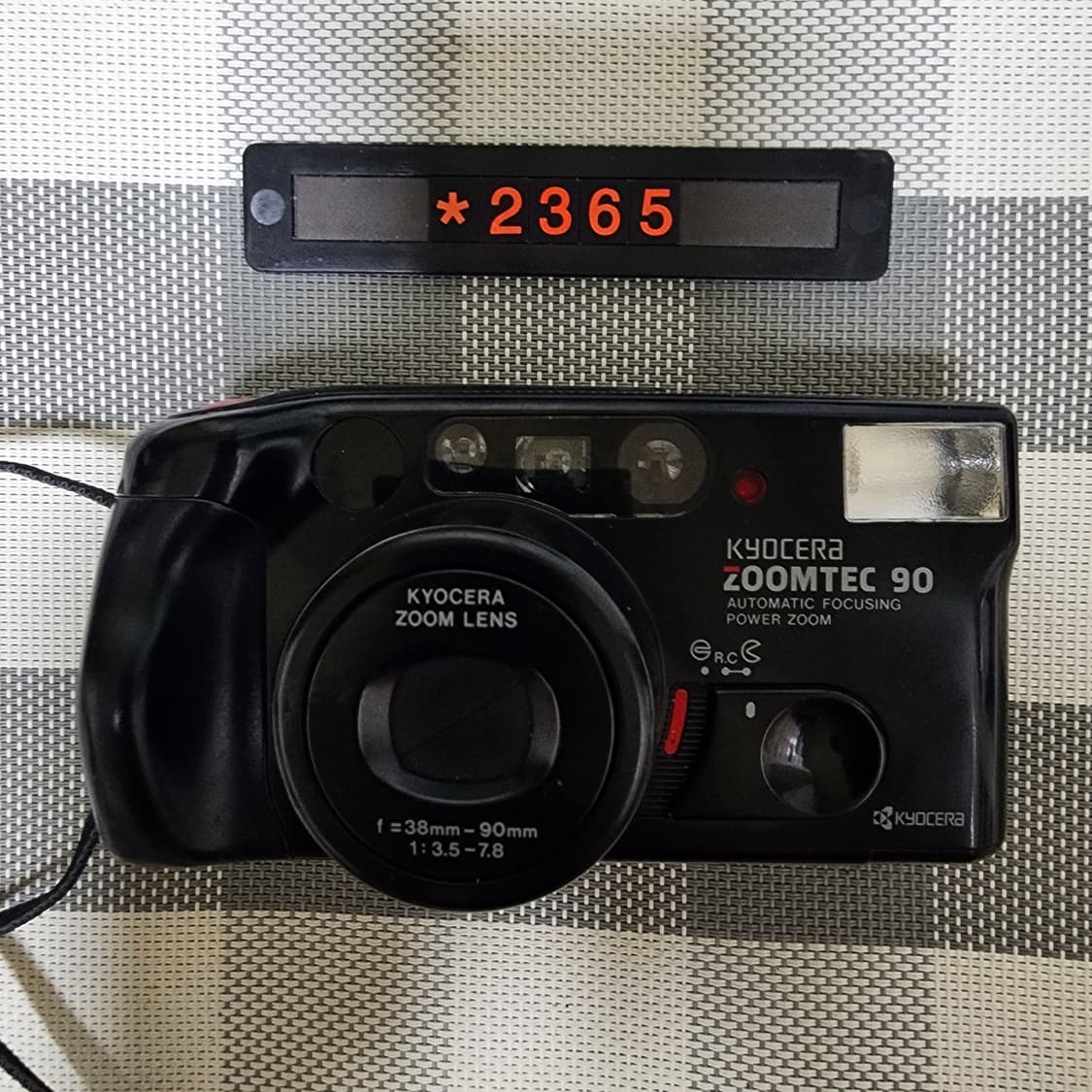 교세라 줌텍 90 데이터백 필름카메라 상품이미지1