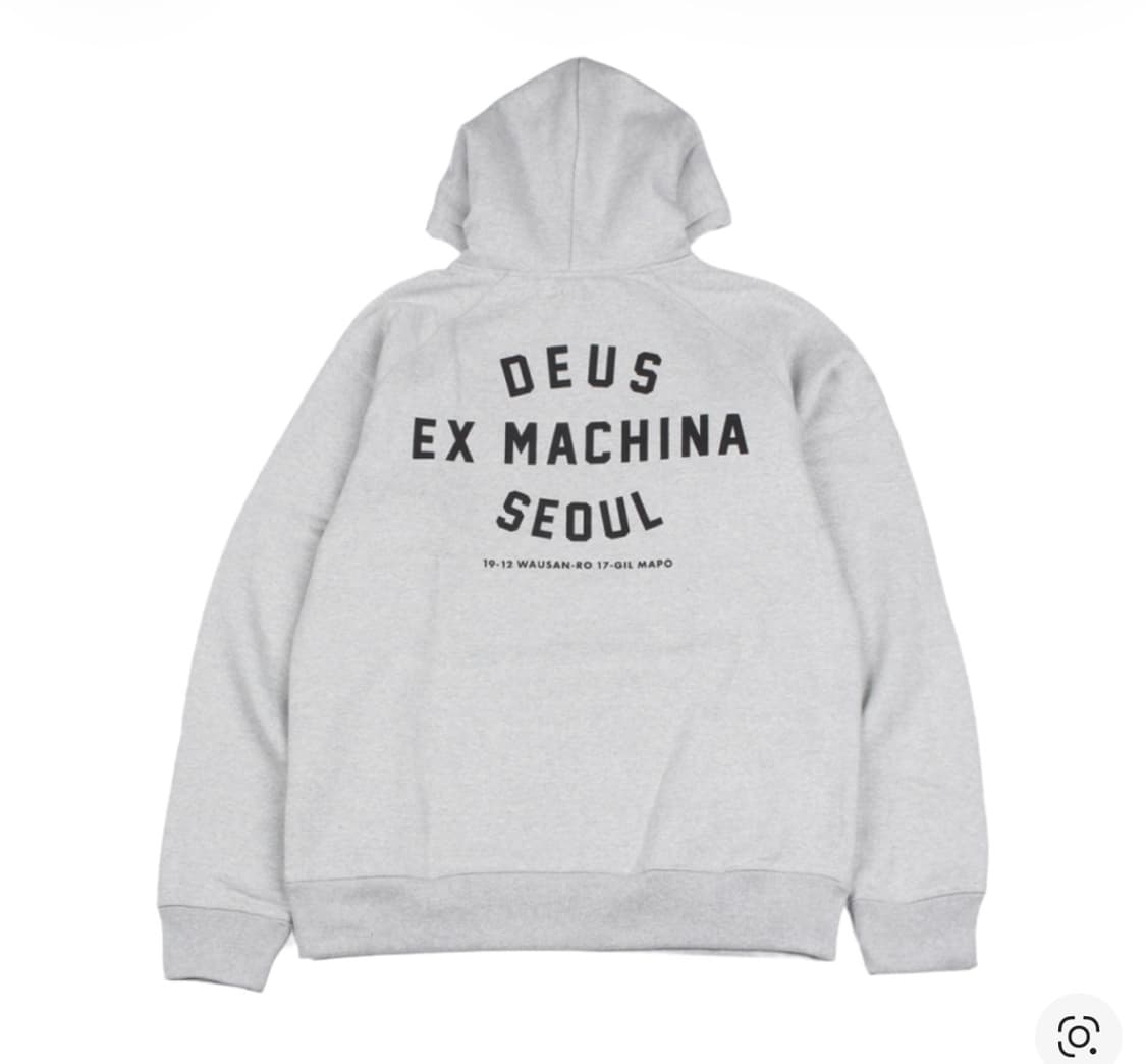 새상품) 데우스 엑스 마키나 후드티 XL 블랙 / 그레이  상품이미지5
