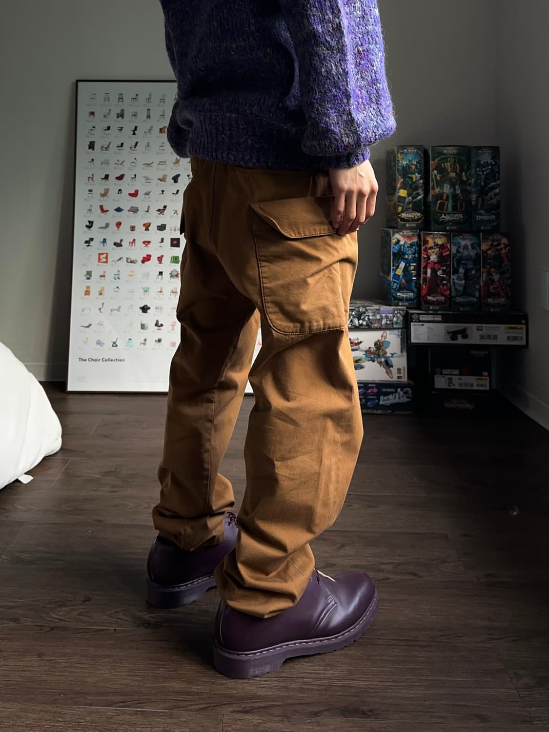 Mind Blow 빅 포켓 테이퍼드 트라우저 상품이미지2