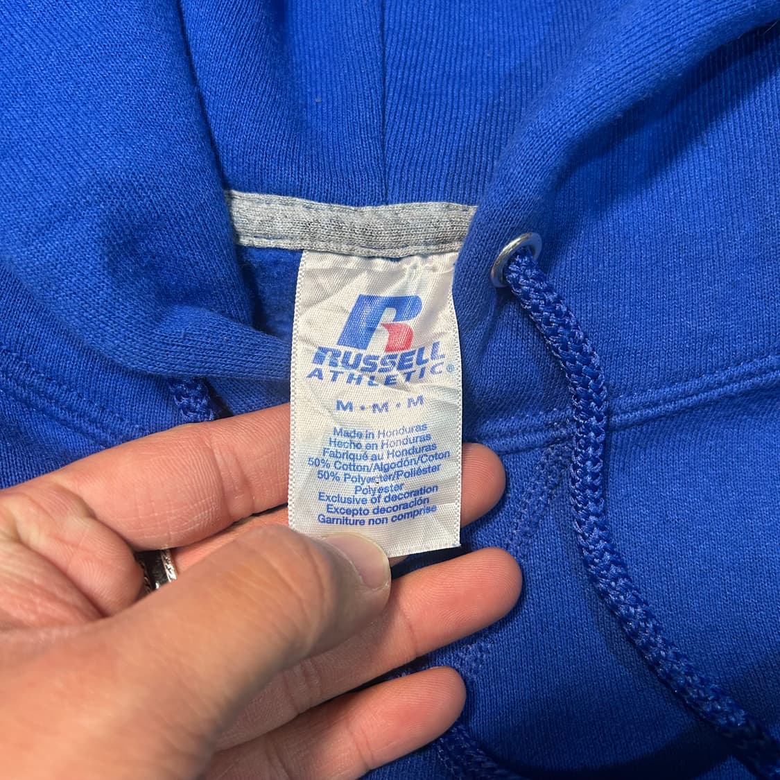 [M] 00s 러셀 빈티지 후드 상품이미지4