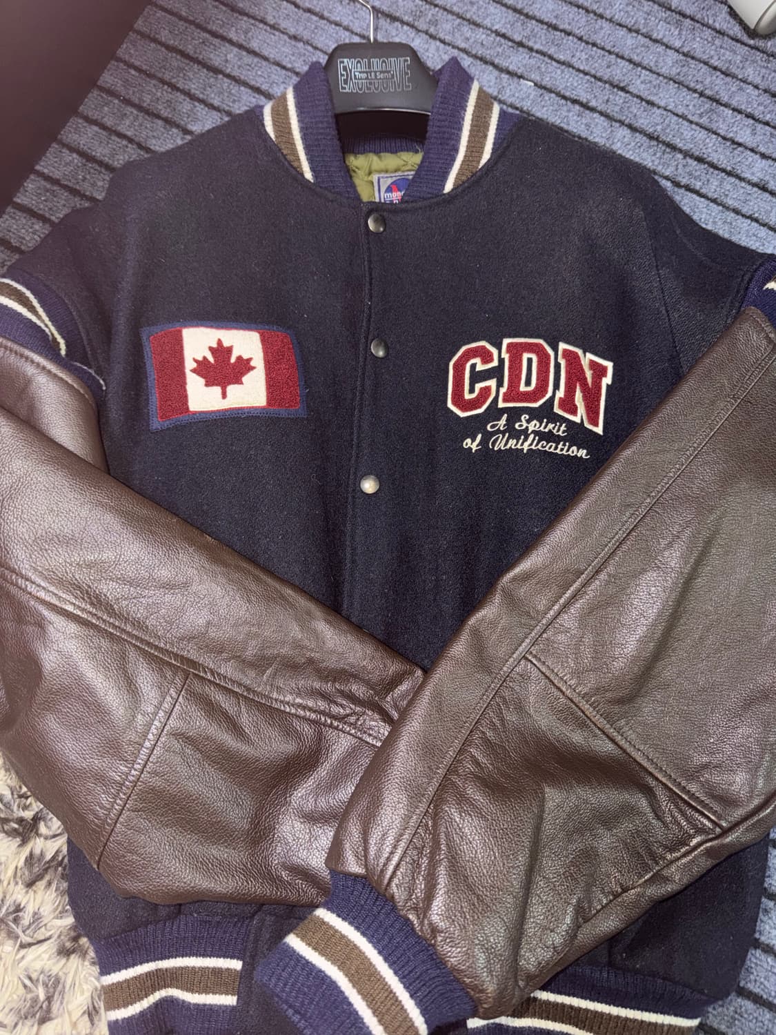 빈티지 캐나다 야구 점퍼 상품이미지3