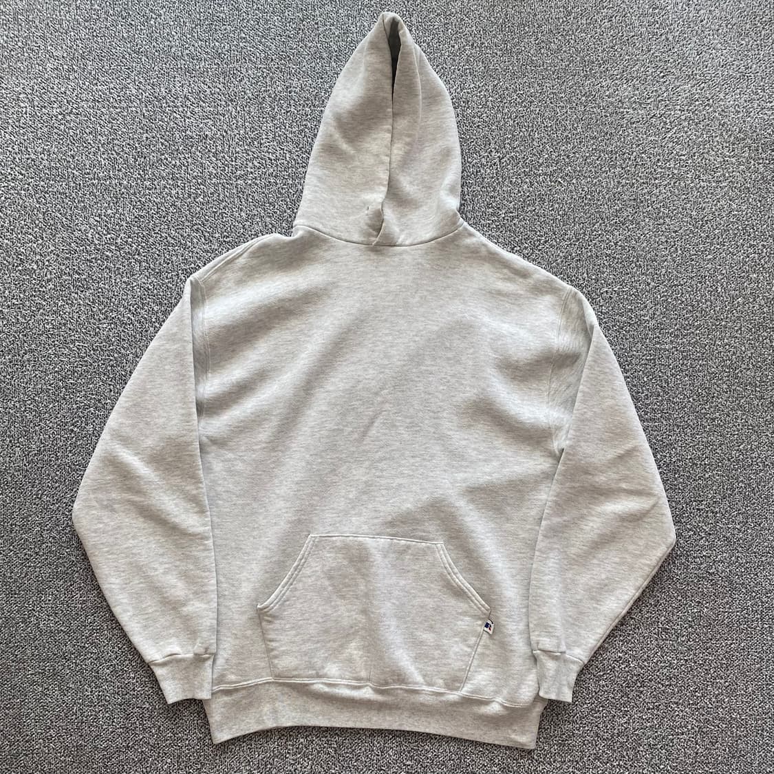 90s made in use 러셀 라이트그레이 후드티 상품이미지1