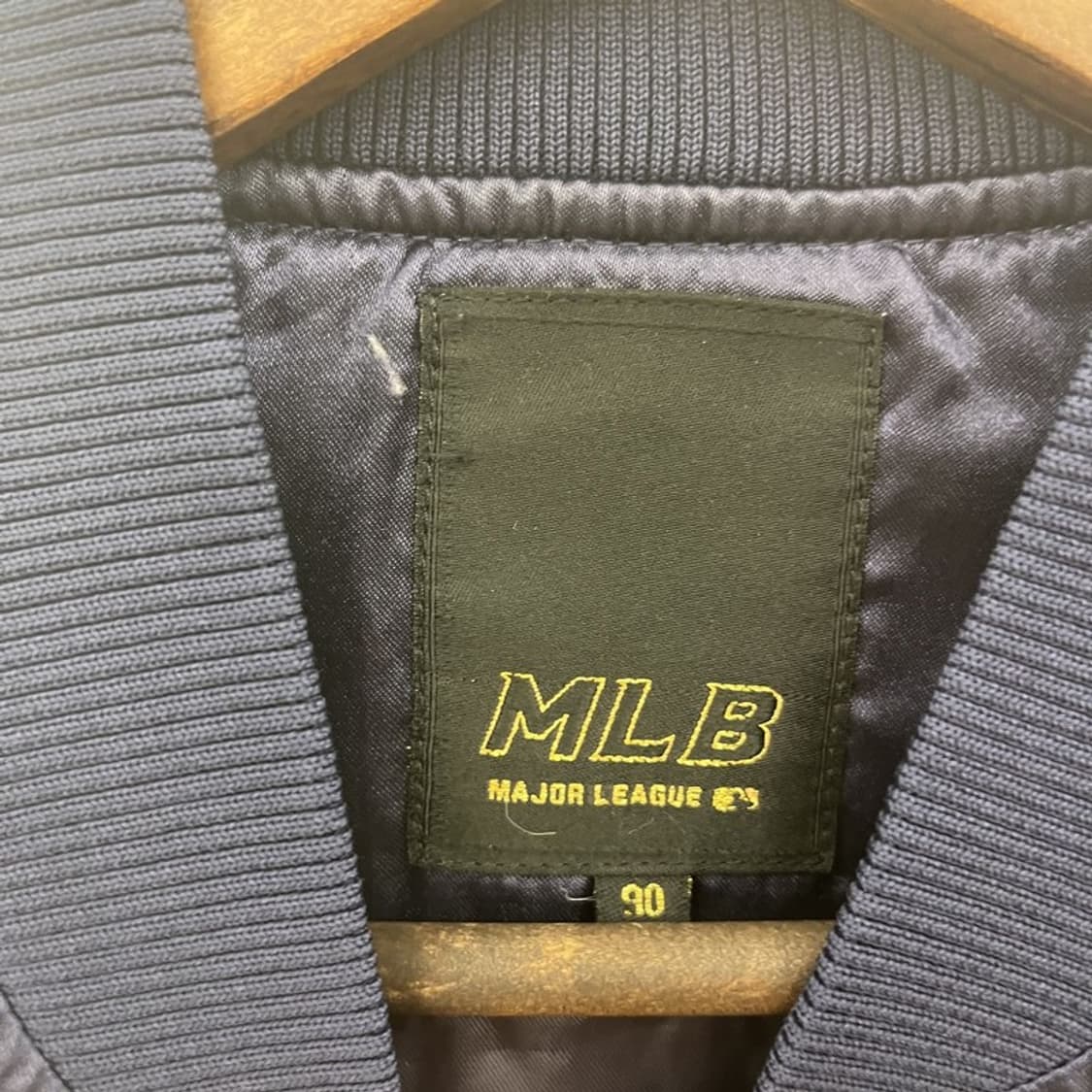 MLB 올드스쿨 레트로펑크 Y2K 00's 바시티 자켓 90 C12380 상품이미지5