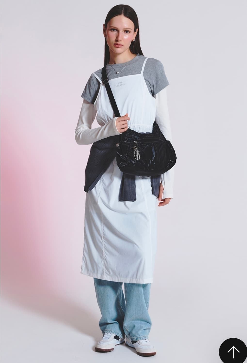 뉴발란스 글로시 리본호보백V2 
 상품이미지1