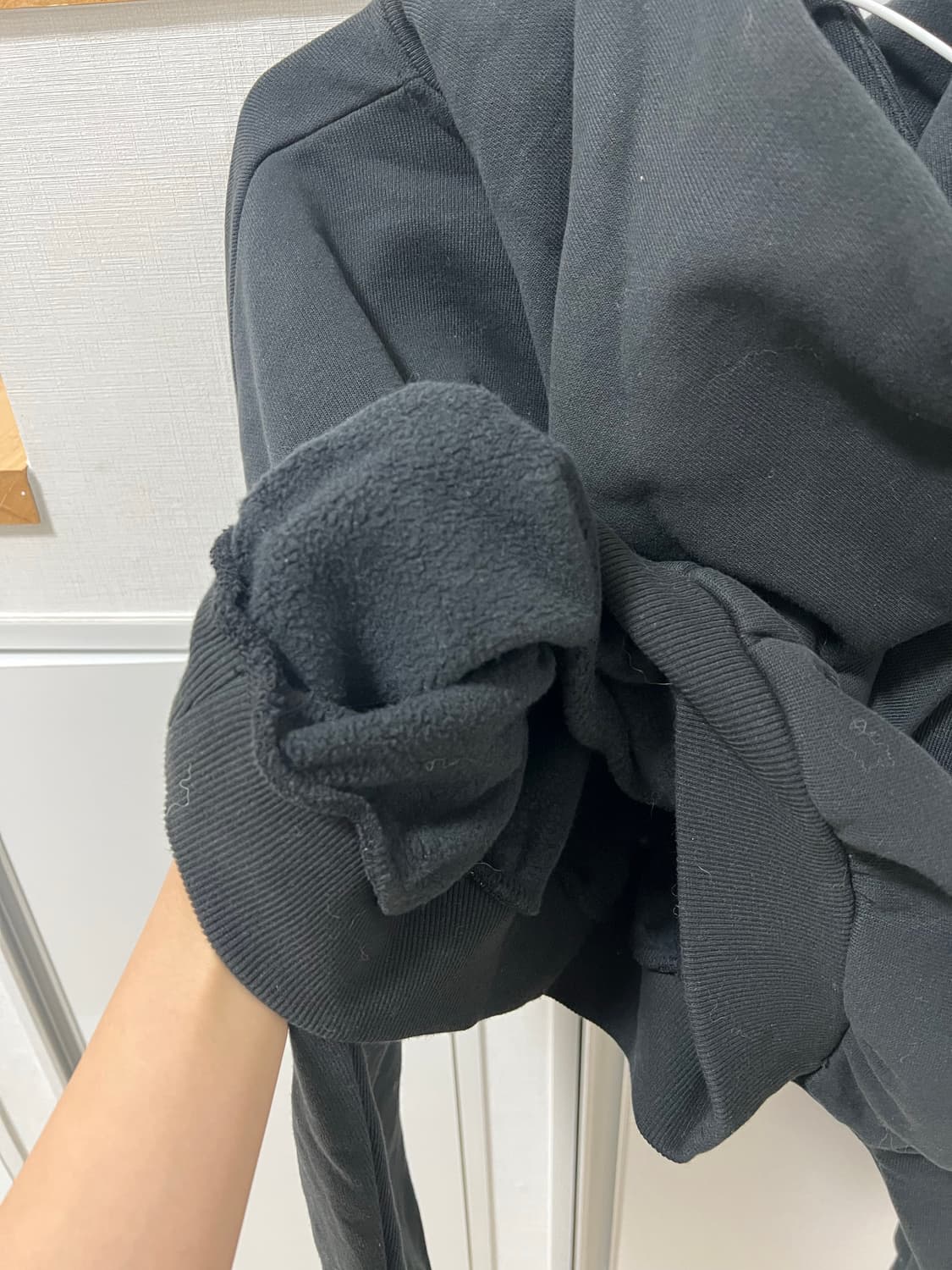 Entire Studios) Cropped Heavy Hoodie 상품이미지4