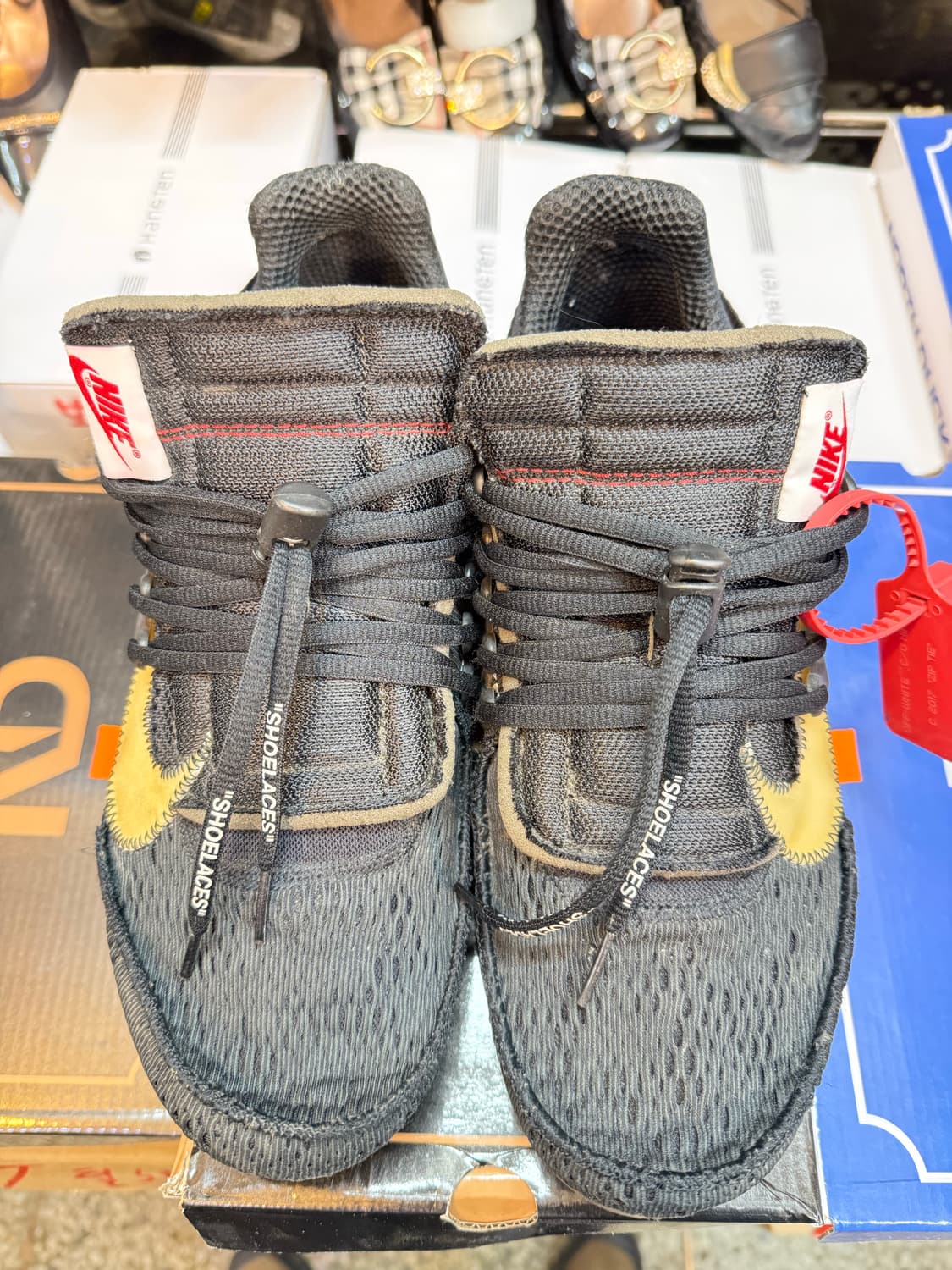 (290) 나이키 오프화이트 프레스토 블랙 상품이미지1