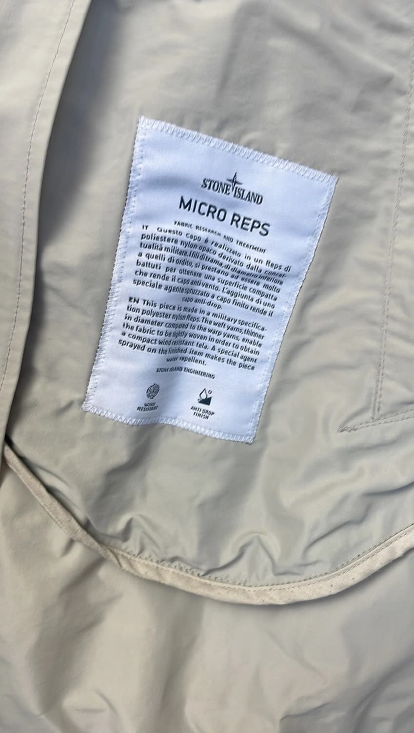 스톤아일랜드 마이크로랩스 코트 상품이미지9