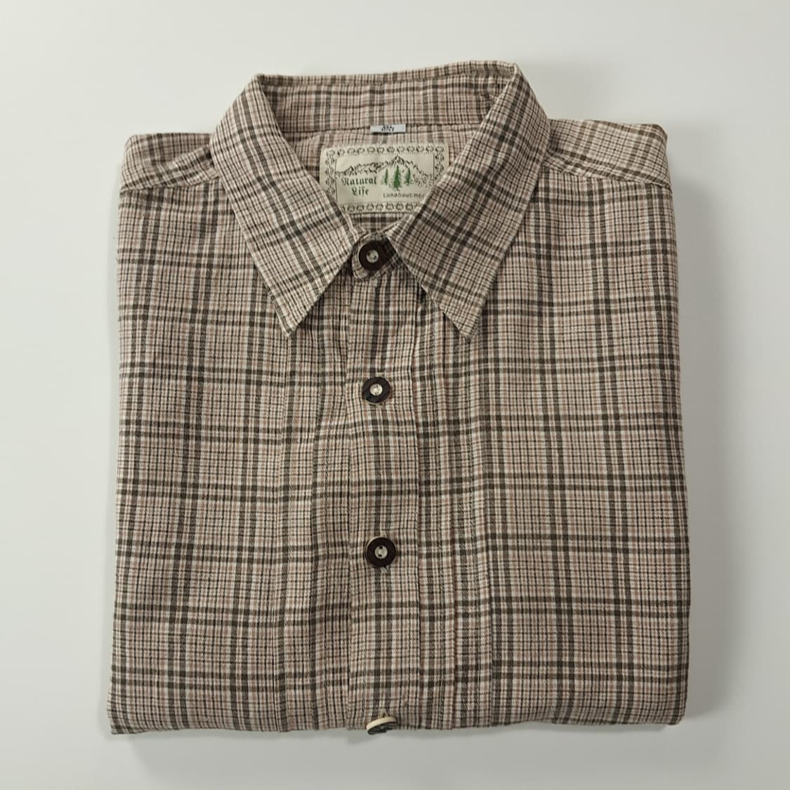 CK278 L 내추럴라이프 90s 트라흐텐 바바리안 반팔 알펜 셔츠 남 상품이미지7