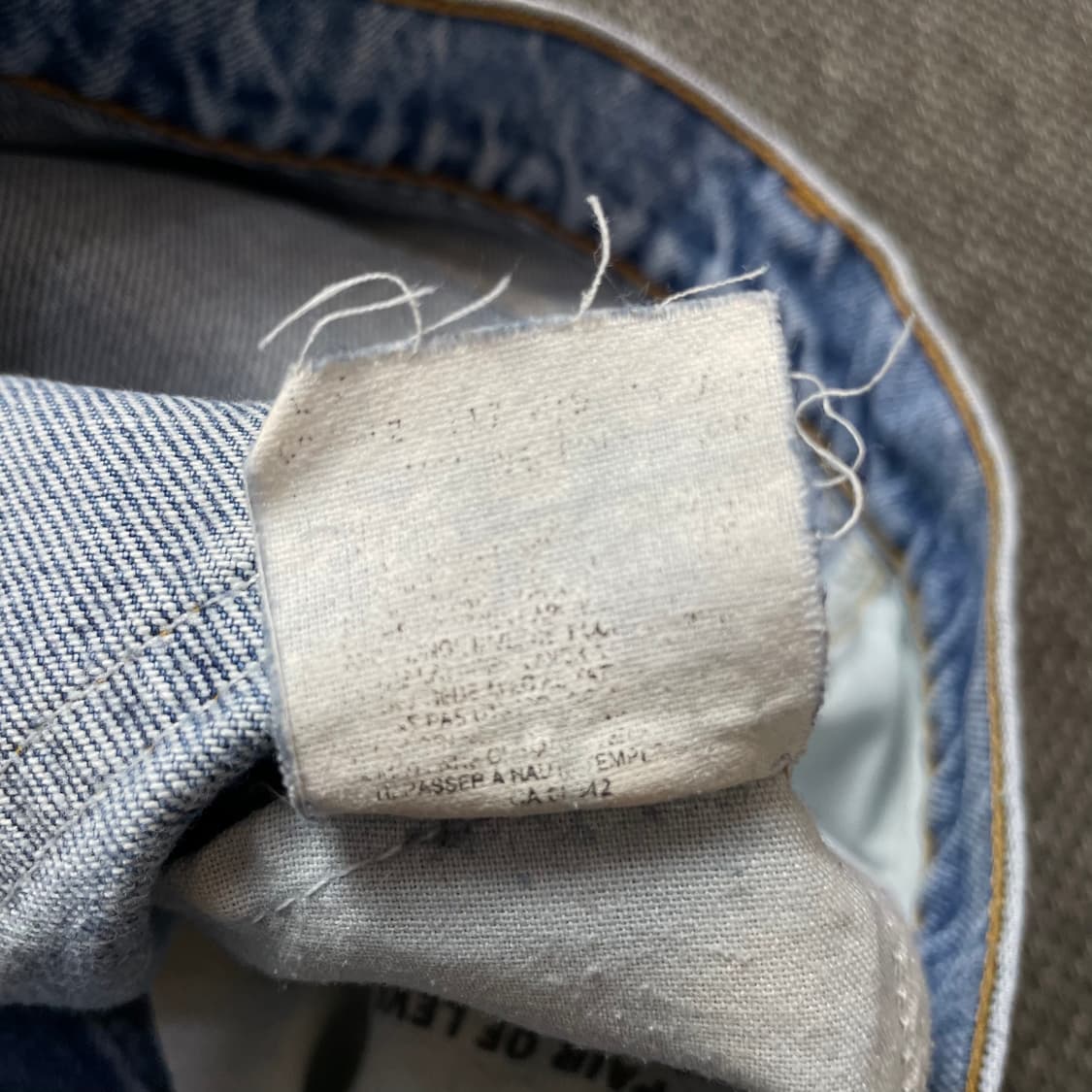 (33) 리바이스 연청 워싱 데님 팬츠 상품이미지6