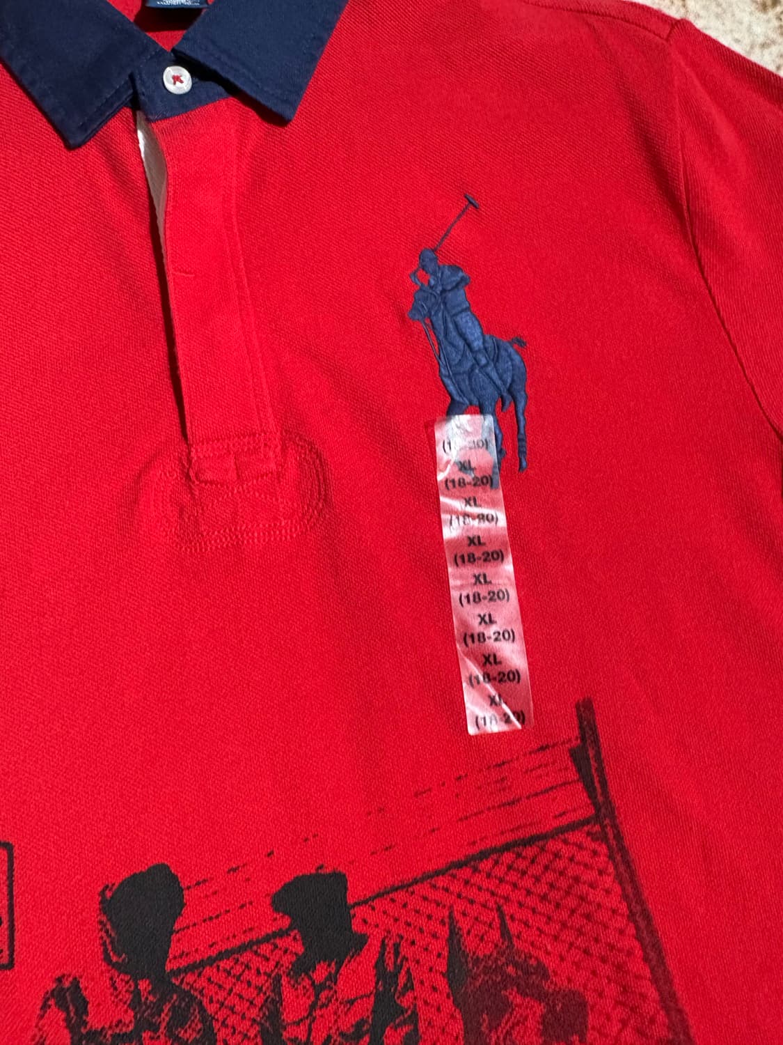 폴로 빅포니 커스텀 반팔티 새상품 상품이미지3