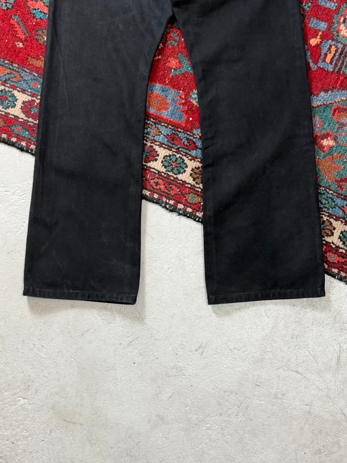 00's 빈티지 리바이스 517 블랙 부츠컷 리바이스 플레어진 상품이미지9