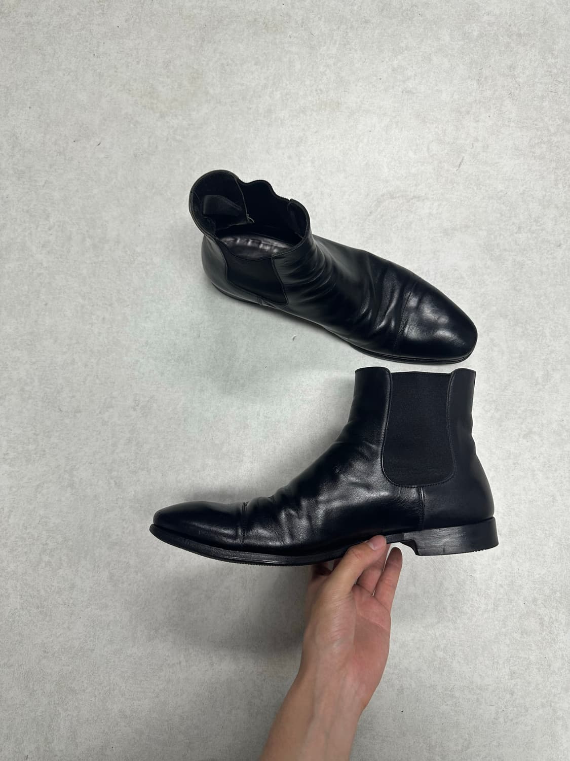 프라다 레더 부츠 상품이미지5