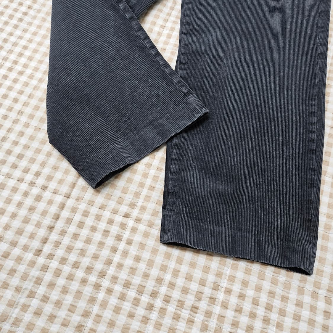 유니클로 골덴 와이드 면바지 남자32 상품이미지4