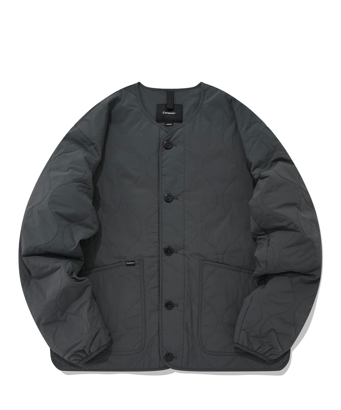 [L] Covernat 커버낫 퀼팅 올리브 자켓 상품이미지5