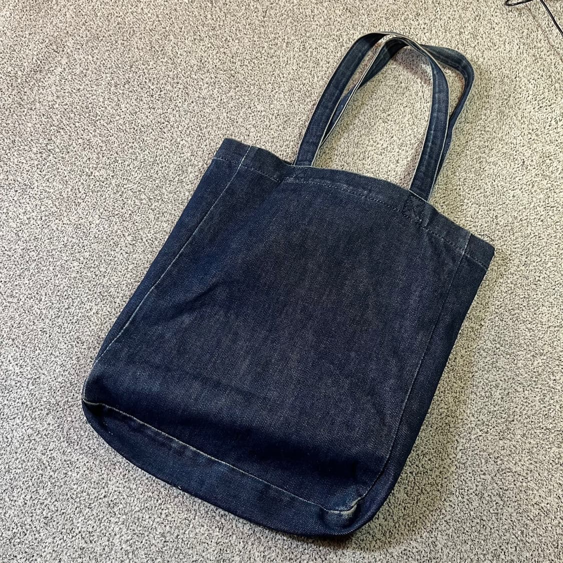 A.P.C. 아페쎄 빅로고 데님 토트백 상품이미지3