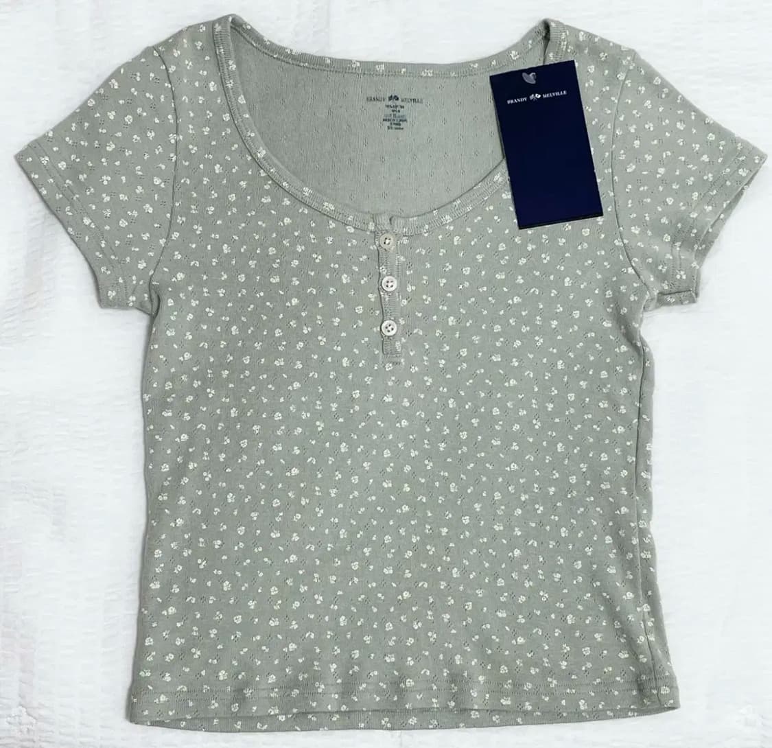 브랜디멜빌 젤리탑 brandy melville floral top 상품이미지1