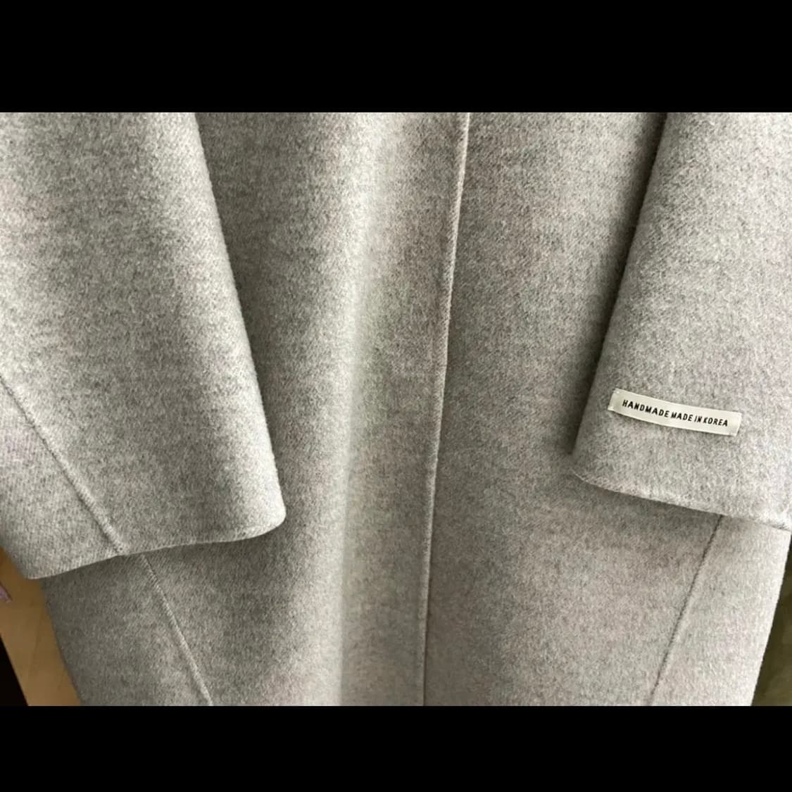 소프트마가린 피치피크닉 핸드메이드 후드 코트 롱코트 상품이미지4