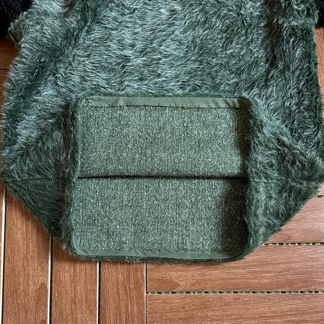 50‘s Italiana fake fur switching knit 상품이미지8