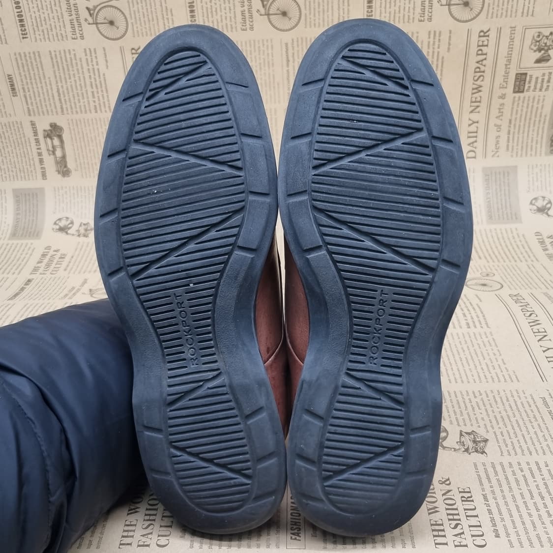 락포트 태닝 브라운 남성더비슈즈255 상품이미지3