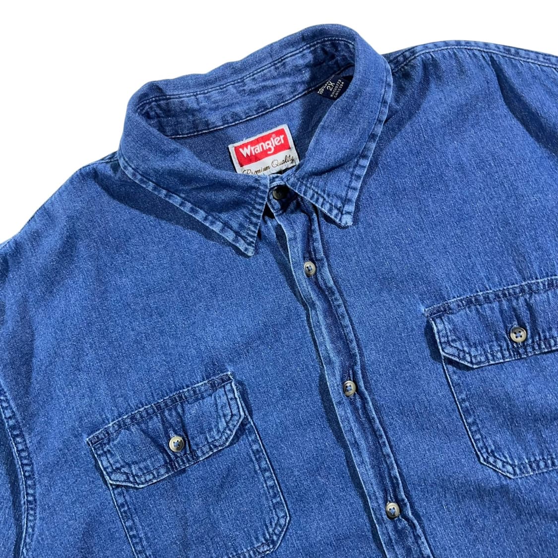 [Wrangler] 랭글러 투포켓 데님셔츠 상품이미지2