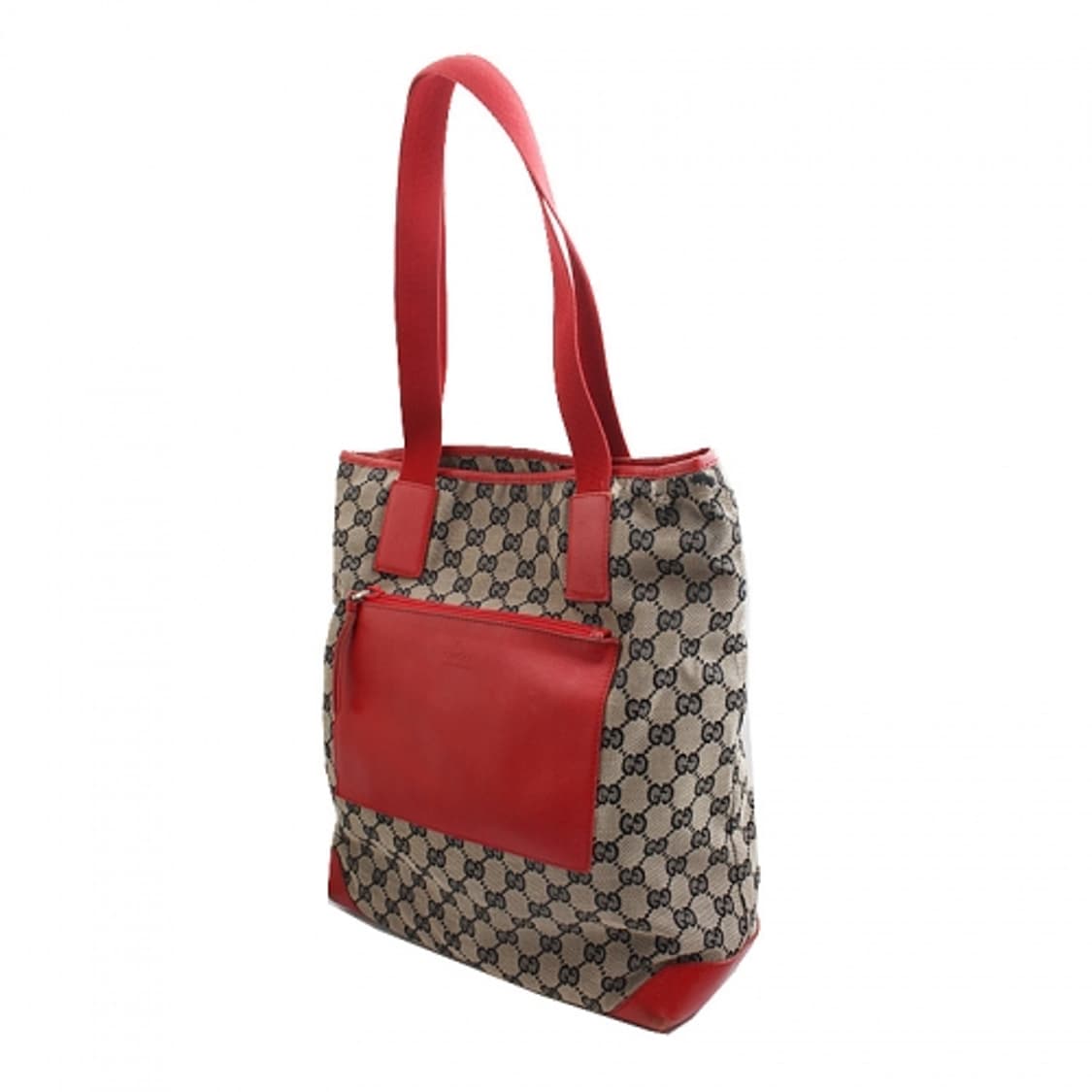 구찌 레드 트림 자카드 숄더백 상품이미지2