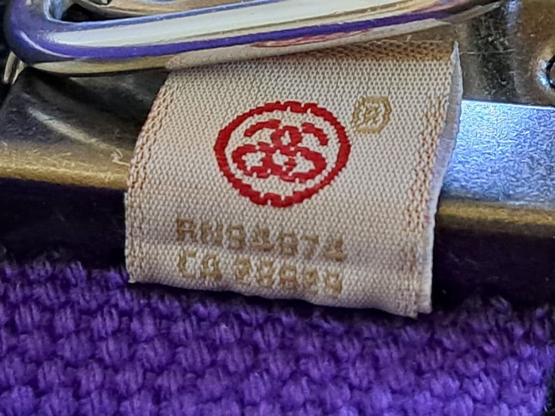 08년도 텐진 챕터구매 스투시 올오버 로고 웹 벨트 퍼플 상품이미지9