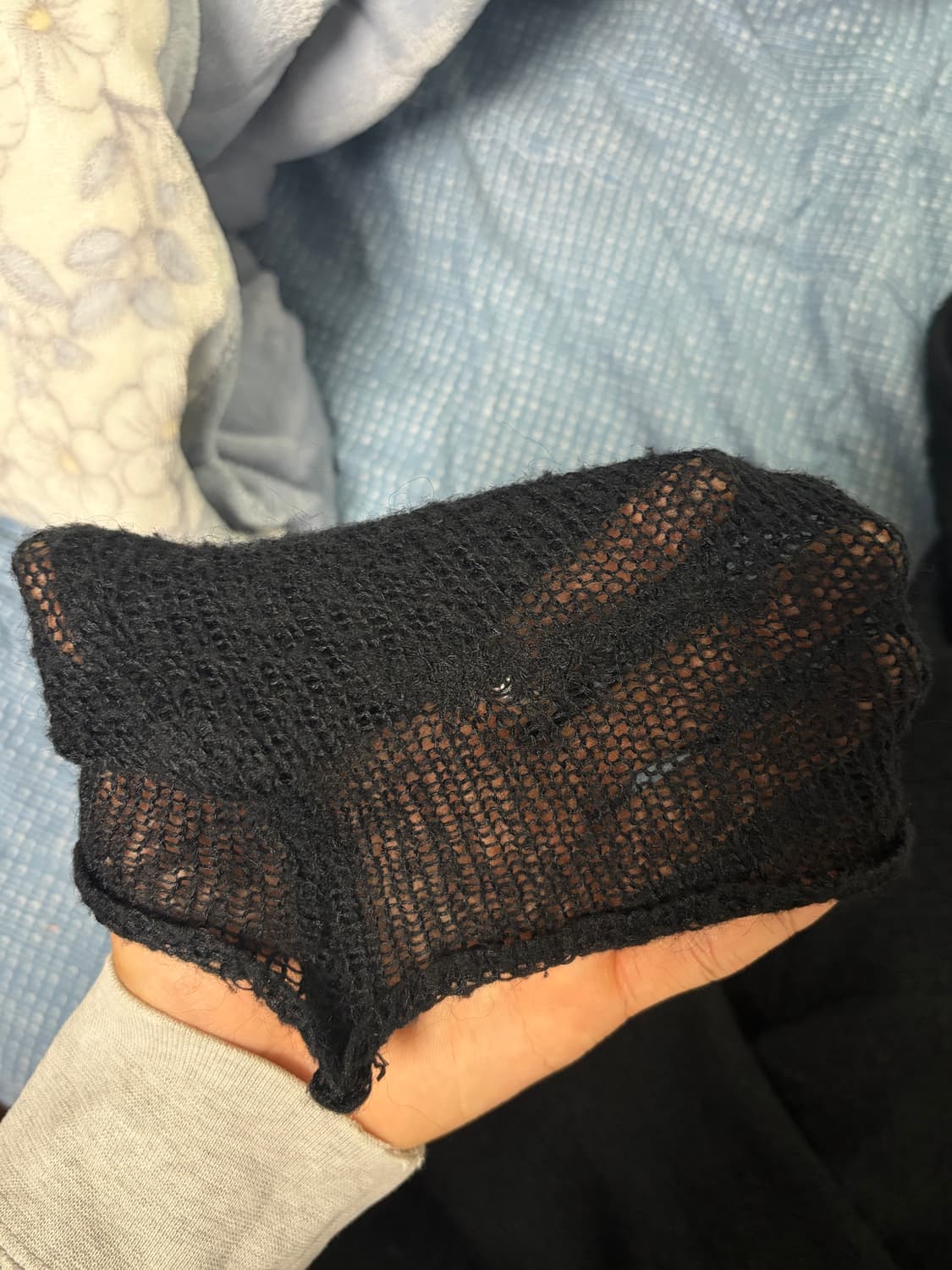 블랙멀 모헤어 니트 distressed mohair knit 상품이미지3