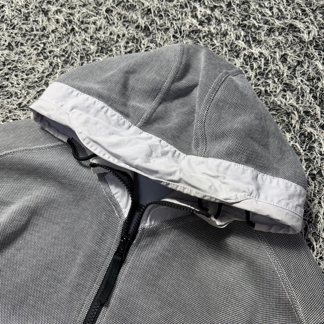 스톤아일랜드 나일론배색 후드집업 상품이미지5