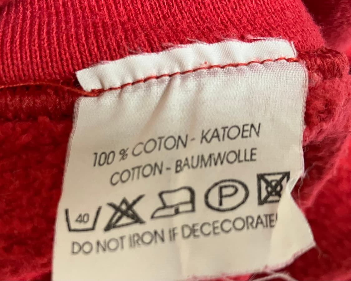 FIL A FIL PARIS 스노우보드베어 스웻셔츠 폴로 구제 빈티지 상품이미지5