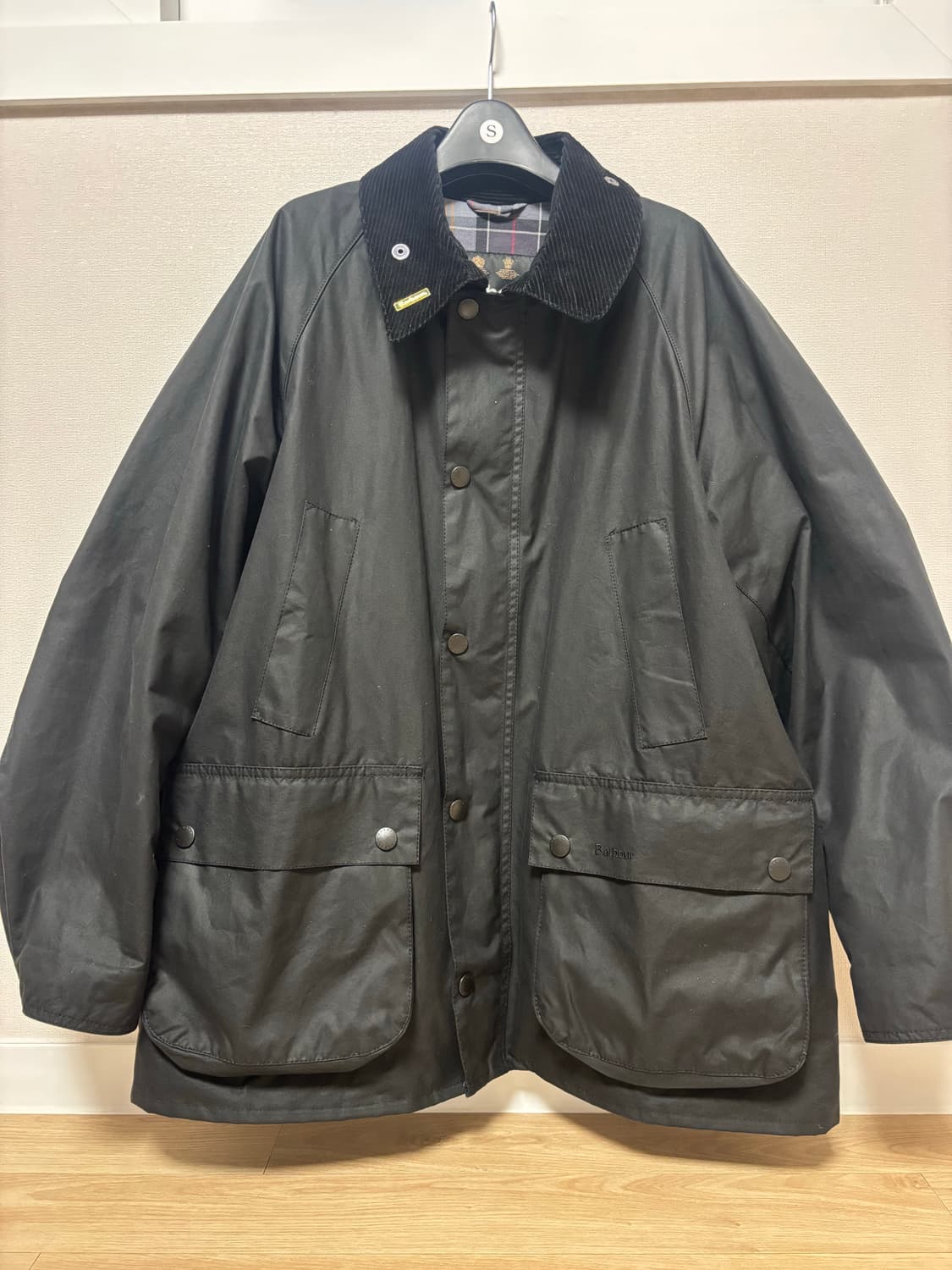 바버 비데일os 40사이즈 블랙 상품이미지1