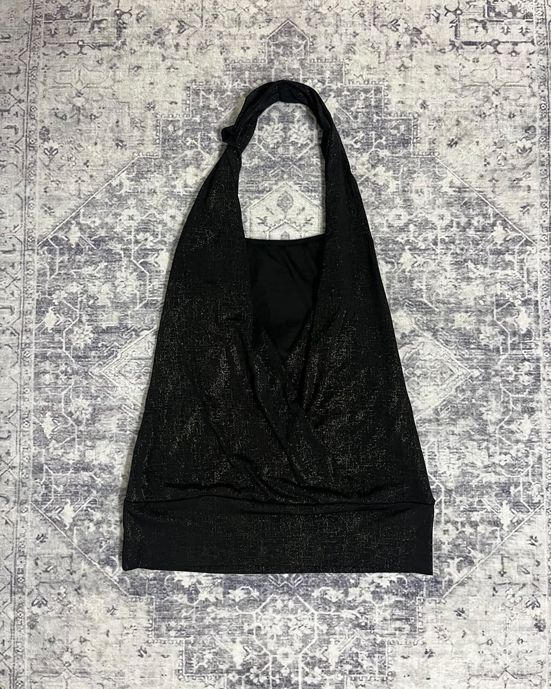 00's glam fit draped halter top 상품이미지6