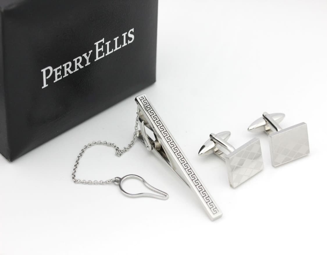 페리엘리스 5.9cm A+,A등급 남자 명품 넥타이핀 커프스 세트 상품이미지1