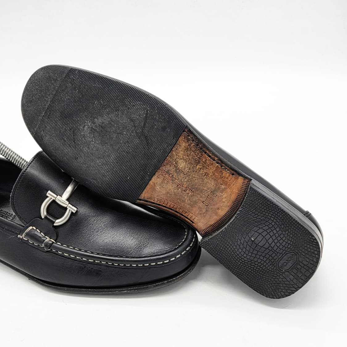 살바토레 페라가모 간치니 로퍼 블랙 (8 1/2) 상품이미지3